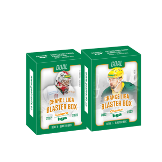 Box hokejových karet Goal Cards Chance Liga 2022-23 Blaster box Duo Pack