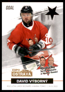 Hokejová karta David Výborný Goal 2022-23 Expo Ostrava č. 27