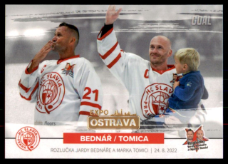 Hokejová karta Bednář / Tomica Goal 2022-23 Expo Ostrava č. 39