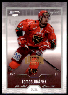 Hokejová karta Tomáš Jiránek Goal 2022-23 Expo Silver 1 of 60 č. 53