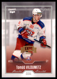 Hokejová karta Tomáš Vildumetz Goal 2022-23 Expo Silver 1 of 60 č. 167