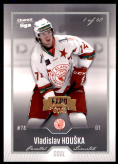 Hokejová karta Vladislav Houška Goal 2022-23 Expo Silver 1 of 60 č. 110