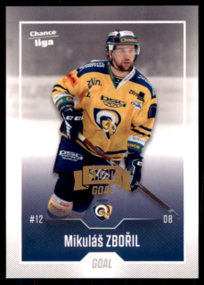 Hokejová karta Mikuláš Zbořil Goal 2022-23 Expo řadová č. 188