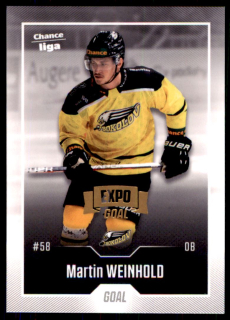 Hokejová karta Martin Weinhold Goal 2022-23 Expo řadová č. 36