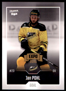 Hokejová karta Jan Pohl Goal 2022-23 Expo řadová č. 35
