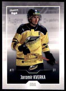 Hokejová karta Jaromír Kverka Goal 2022-23 Expo řadová č. 42