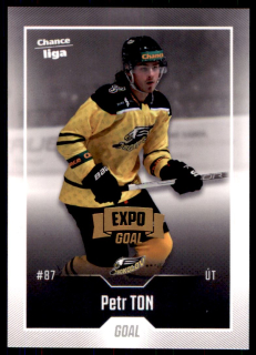 Hokejová karta Petr Ton Goal 2022-23 Expo řadová č. 43