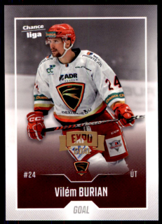 Hokejová karta Vilém Burian Goal 2022-23 Expo řadová č. 54