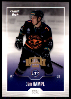 Hokejová karta Jan Hampl Goal 2022-23 Expo řadová č. 61