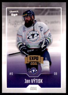 Hokejová karta Jan Výtisk Goal 2022-23 Expo řadová č. 60