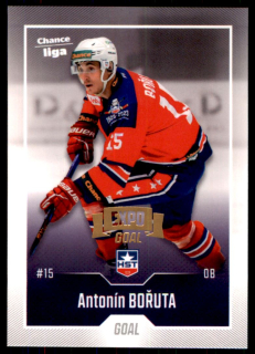 Hokejová karta Antonín Bořuta Goal 2022-23 Expo řadová č. 75