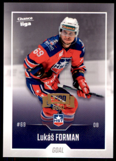 Hokejová karta Lukáš Forman Goal 2022-23 Expo řadová č. 78