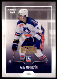 Hokejová karta Erik Meluzín Goal 2022-23 Expo řadová č. 86