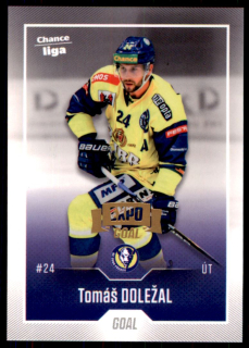 Hokejová karta Tomáš Doležal Goal 2022-23 Expo řadová č. 96