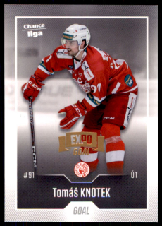 Hokejová karta Tomáš Knotek Goal 2022-23 Expo řadová č. 113
