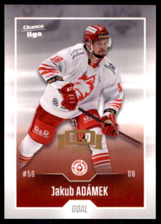 Hokejová karta Jakub Adámek Goal 2022-23 Expo řadová č. 134