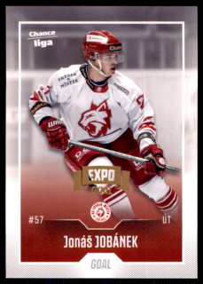 Hokejová karta Jonáš Jobánek Goal 2022-23 Expo řadová č. 140