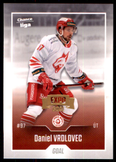 Hokejová karta Daniel Vrdlovec Goal 2022-23 Expo řadová č. 142