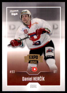 Hokejová karta Daniel Herčík Goal 2022-23 Expo řadová č. 157