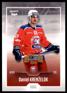Hokejová karta Daniel Krenželok Goal 2022-23 Expo řadová č. 163