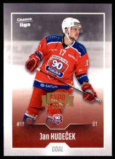 Hokejová karta Jan Hudeček Goal 2022-23 Expo řadová č. 165