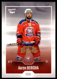 Hokejová karta Aaron Berisha Goal 2022-23 Expo řadová č. 171