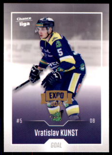 Hokejová karta Vratislav Kunst Goal 2022-23 Expo řadová č. 175