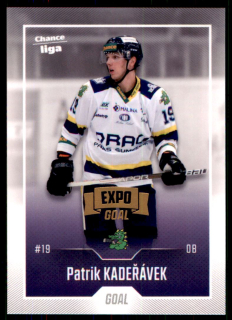 Hokejová karta Patrik Kadeřávek Goal 2022-23 Expo řadová č. 176