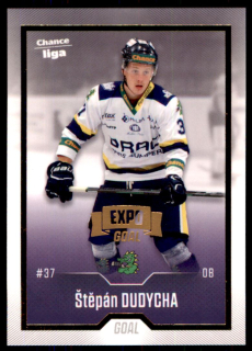 Hokejová karta Štěpán Dudycha Goal 2022-23 Expo GOLD č. 178
