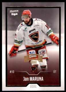 Hokejová karta Jan Maruna Goal 2022-23 Expo GOLD č. 51