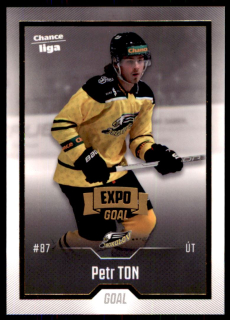 Hokejová karta Petr Ton Goal 2022-23 Expo GOLD č. 43