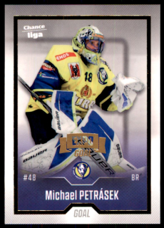 Hokejová karta Michael Petrásek Goal 2022-23 Expo GOLD č. 87