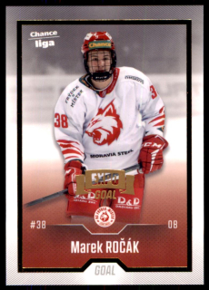 Hokejová karta Marek Ročák Goal 2022-23 Expo GOLD č. 132