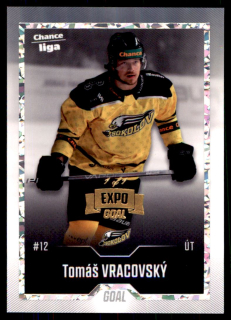 Hokejová karta Tomáš Vracovský Goal 2022-23 Expo Rainbow Ice 1/1 č. 38