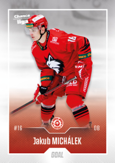 Hokejová karta Jakub Michálek Goal S1 2022-23 řadová č. 131