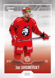 Hokejová karta Jan Jaroměřský Goal S1 2022-23 řadová č. 133