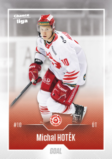 Hokejová karta Michal Hotěk Goal S1 2022-23 řadová č. 136