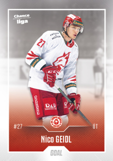 Hokejová karta Nico Geidl Goal S1 2022-23 řadová č. 138