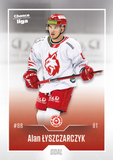 Hokejová karta Alan Lyszczarczyk Goal S1 2022-23 řadová č. 141