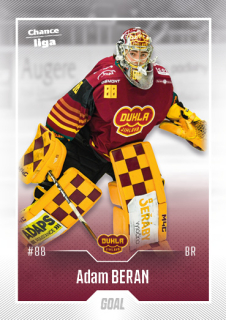 Hokejová karta Adam Beran Goal S1 2022-23 řadová č. 2