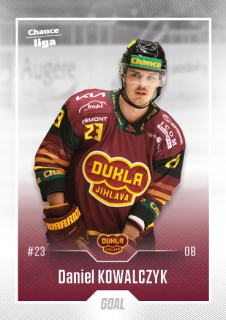 Hokejová karta Daniel Kowalczyk Goal S1 2022-23 řadová č. 4