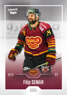 Hokejová karta Filip Seman Goal S1 2022-23 řadová č. 9