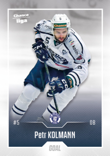 Hokejová karta Petr Kolmann Goal S1 2022-23 řadová č. 117