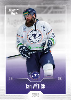 Hokejová karta Jan Výtisk Goal S1 2022-23 řadová č. 60