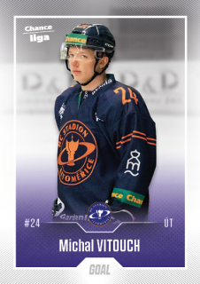 Hokejová karta Michal Vitouch Goal S1 2022-23 řadová č. 68