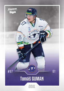 Hokejová karta Tomáš Guman Goal S1 2022-23 řadová č. 72