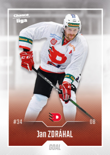 Hokejová karta Jan Zdráhal Goal S1 2022-23 řadová č. 148
