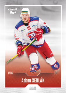 Hokejová karta Adam Sedlák Goal S1 2022-23 řadová č. 159