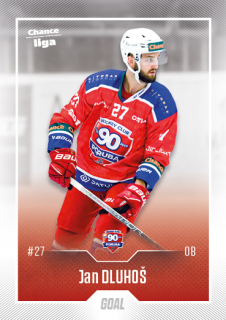 Hokejová karta Jan Dluhoš Goal S1 2022-23 řadová č. 160
