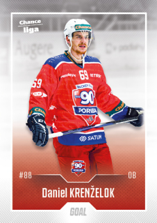 Hokejová karta Daniel Krenželok Goal S1 2022-23 řadová č. 163